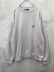 MONO-MART KANGOL モノマート カンゴール ls569 ロゴ ワンポイント刺繍 オーバーサイズ スウェット sizeM/グレイッシュベージュ ◇■メンズ