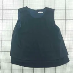 ◇ Θ エニィファム anyFAM ノースリーブトップス ネイビー系 レディース 3サイズ E  【1601150030962】のサムネイル