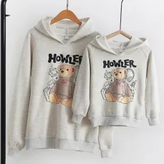 【綿100％】フード付きパーカー 長袖 プルオーバー｜やわらかコットン ゆったり着用◎