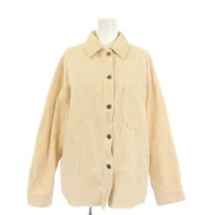 ザラ ZARA ステンカラージャケット アウター ショート丈 コーデュロイ ワンカラー M アイボリー /BB ■GY58