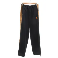 アディダス adidas イージーパンツ 160 ジャージ スリーストライプス 紺 ネイビー /AE ■GY60