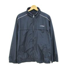 ellesse エレッセ ウィンドブレーカー ネイビー Mサイズ - メルカリ