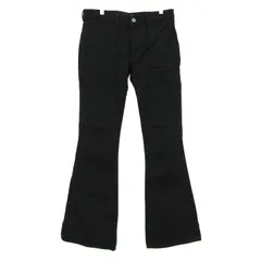 エディコンシャスジーンズ デニムパンツ ボトムスフレア ジーンズ ストレッチ メンズ Lサイズ ブラック ediconscious jeans 【中古】