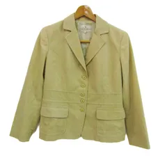 トラサルディ テーラードジャケット アウター カシミヤ混 レディース 40サイズ ベージュ TRUSSARDI 【中古】のサムネイル