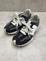 new balance ニューバランス U327FE ローカット 厚底 スニーカー size23.5/黒ｘグレーｘ白 ■■レディース