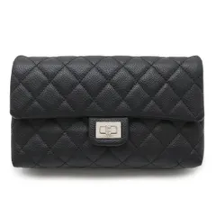 CHANEL シャネル 2.55 マトラッセ ウエストバッグ ベルトバッグ 2WAY クラッチバッグ スタッフ ユニフォーム 非売品 キャビアスキン ブラック