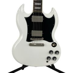 Used Epiphone SG white electric guitar, 2020 model, stringed instrument, Y10801481