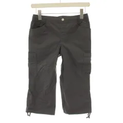 ルコックスポルティフ le coq sportif ハーフパンツ ショートパンツ カーゴパンツ イージーパンツ ウエストゴム ロゴ刺繍 S グレー QB-385421 /YT ■GY61