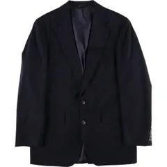 古着 90年代 ラルフローレン Ralph Lauren CHAPS チャップス ストライプ柄 ウールテーラードジャケット USA製 メンズM相当/eaa459097