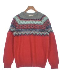 CARVEN ネイビー ダイヤモンドパターン ニットセーター - メルカリ