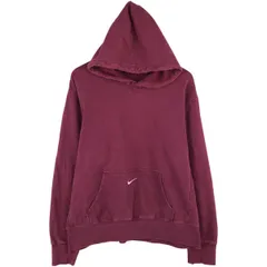 古着 ナイキ NIKE センターロゴ スウェットプルオーバーパーカー メンズL相当/eaa611631