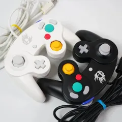 ゲームキューブ コントローラー スマブラブラック ホワイト セット