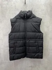 ZARA ザラ 中綿 ジップアップ フード付き ベスト sizeUSA XS/ブラック ◆■レディース