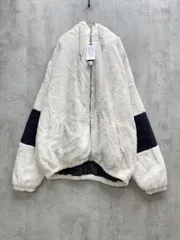 新品 HALHAM ハルハム 224332H ボア ブルゾン ジャケット sizeL/白 ◆■◎レディース