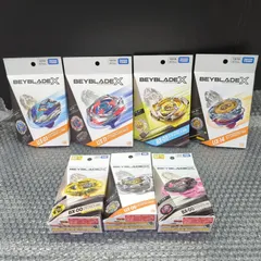 【D35057】ベイブレードX 7点セット+パーツ2箱