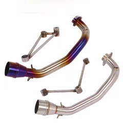 【送料無料】モト踏板車1-3代 ジン戦125?BWS X R125前段排気管 ステンレス製 高性能排気パーツ