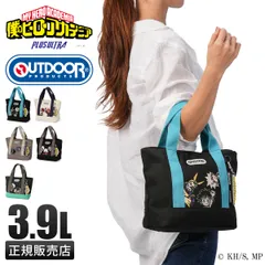 アウトドアプロダクツ 僕のヒーローアカデミア ヒロアカ トートバッグ 緑谷出久 爆豪勝己 轟焦凍 オールマイトエンデヴァー OUTDOOR PRODUCTS