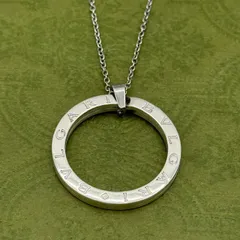 BVLGARI ビーゼロワン リングロゴ ネックレス 1-110