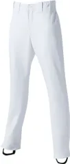 ウンドウ wundou キッズ・ジュニア ベースボールストレートロングパンツ 110～150cm ボーイズ ガールズ 吸汗 速乾 防汚 部活 ウェア ボトムス ユニフォーム 野球用品  P2760J 0000 ホワイト