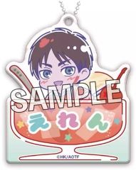 [중고] 잡화 에렌 예거(무늬 셔츠 ver.) おなめえ키링 메론 포프 ☆ [진격의 거인]