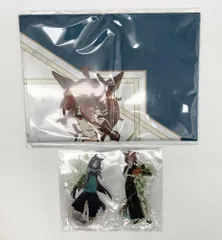 【中古】未開封 ウマ娘 プリティーダービー 新時代の扉 アニメイト特典 描き下ろしアクリルスタンド2個セット+描き下ろしB2布ポスター[17]