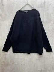訳あり新品 COUP DE CHANCE クードシャンス プルオーバー ニット セーター size36/S/黒 ◆■レディース
