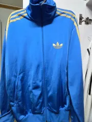 アディダス ファイヤーバード トラックジャージ ブルー/GOLD 旧型 メンズ 95サイズ