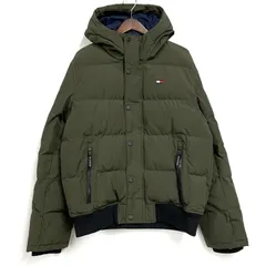 【中古品】TOMMY HILFIGER トミーヒルフィガー HOODED DOWN JACKET 15HZS2002 フーデッド ダウンジャケット アウター 【147-260130-as-03-izu】