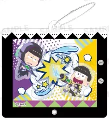 【中古】キーホルダー 一松＆十四松 シャカシャカアクリルキーホルダー(きゃらほっぴん!) 「おそ松さん」