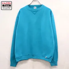 90s USA製 vintage RUSSELL 無地 スウェット トレーナー メンズ 表記Lサイズ