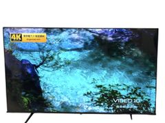 ■Hisense ハイセンス 65E60N 65V型 液晶テレビ 動作確認済み 初期化済み リモコン 電源コード付 細かな傷あり