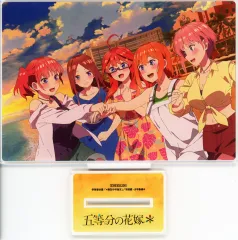 【中古】アクリルスタンド・アクリルパネル 集合 アクリルプレート(A6サイズ) 「Blu-ray/DVD 五等分の花嫁*」 きゃにめ購入特典