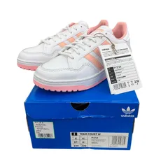 186000  adidas アディダス FY2724　ホワイト×ピンク 23cm レディース