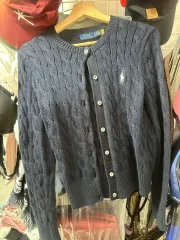 ポロ ラルフローレン ネイビー カーディガン