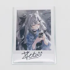 【中古】開封 ホロライブインドネシア ベスティア･ゼータ 誕生日記念2023 直筆サイン入り あるてら描き下ろし チェキ風ブロマイドカード[17]