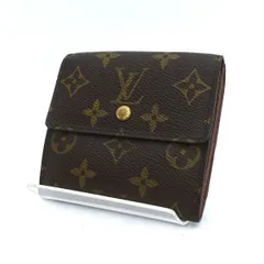 LOUIS VUITTON / ルイヴィトン ◆ポルトモネ ビエ カルトクレディ Wホック財布 モノグラム M61652 【財布/サイフ/ウォレット/wallet/コイン】 ブランド【中古】 