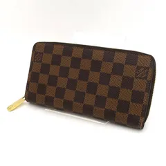 LOUIS VUITTON / ルイヴィトン ◆ジッピーウォレット ラウンドファスナー長財布 ダミエ N41661 【財布/サイフ/ウォレット/wallet/コイン】 ブランド【中古】 