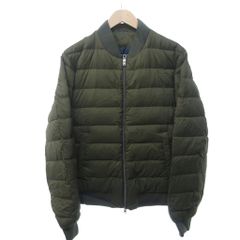 DIESEL キルティングダウンベスト オリーブ　48サイズM相当 ディーゼル DIESEL 美品 キルティング ダウンベスト ジャケット ジップ