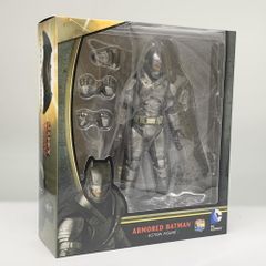 【中古】テープ二度貼 メディコム・トイ バットマン vs スーパーマン ジャスティスの誕生 MAFEX No.023 アーマード・バットマン[17]