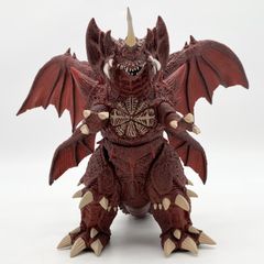 カスタム塗装 ソフビ バーニングギドラ メタリックレッド ノーブランド