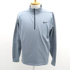 NIKE　GOLF ◆長袖シャツ/ハーフジップ/裏起毛/グレー/サイズL 640097-088 【メンズ/MEN/男性/ボーイズ/紳士】 メンズファッション【中古】 