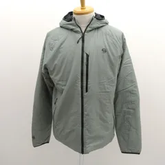 Mountain Hardwear ◆コアストラータフーデッドジャケット/中綿ジャケット/グレー/サイズL OM7796 【メンズ/MEN/男性/ボーイズ/紳士】 メンズファッション【中古】 