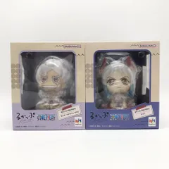 【中古】未開封 メガハウス ONE PIECE ワンピース るかっぷ ルフィ ギア5&ヤマト ヒトヒトの実 幻獣種 モデル