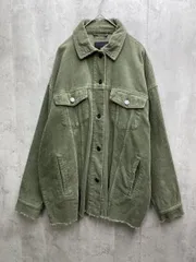 ZARA ザラ コーデュロイ ジャケット sizeM/カーキ ◇■レディース