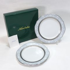 Noritake グランブロシェ 21cm プレート 2枚組 - メルカリ