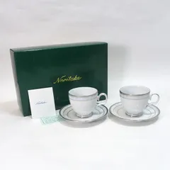 Noritake / ノリタケ ◆【洋食器】ノリタケ/ハンプシャープラチナ カップ&ソーサー（2客） P91988/4336 すまい 雑貨 ギフト ギフト【未使用】 