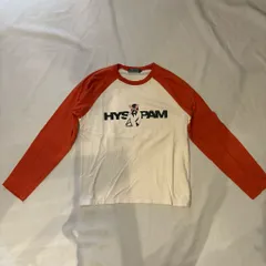 HYSTERIC × P.A.M. ヒステリックグラマー × パークスアンドミニ L/S T-SHIRT 長袖Tシャツ 02231CL07 ホワイト size:S【代官山A08】