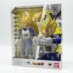 【中古】開封 S.H.Figuarts スーパーサイヤ人ベジータ バンダイ ドラゴンボールZ[17]