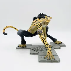 【中古】現状渡 メガハウス ONE PIECE ワンピース P.O.P MAS ロブ･ルッチ Ver.豹 紙絵武身[17]