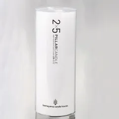 フォローで5%OFF★【新品・送料無料】キャンドル ホワイト 直径5cm 高さ12.7cm クリスマス ディスプレイ雑貨 デコレーション